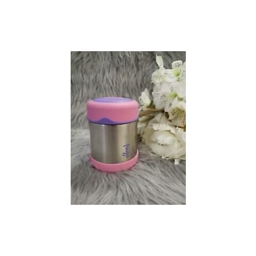 Thermos Foogo Vacuum Insulated Stainless Steel 10-Ounce Food Jar, Charcoal/Teal (B3004TS2)