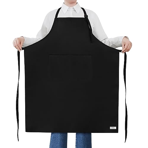 ROTANET Extra Large Aprons for Men Adjustable Bib Apron