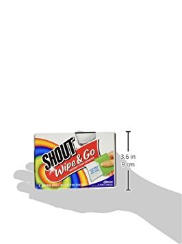 Shout Stain Remover Wipes-12 ct. (Pack of 3)