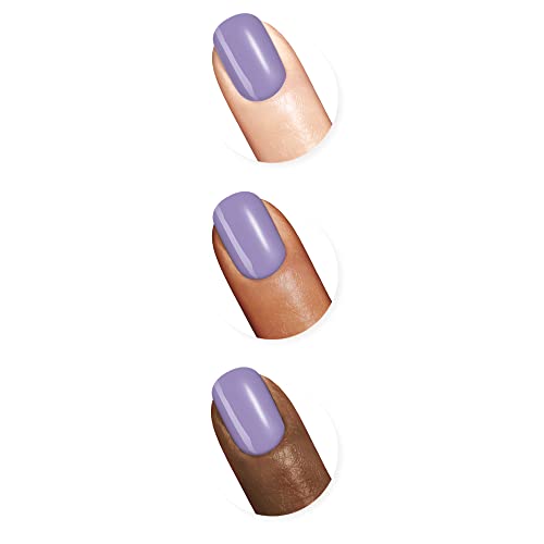 Xtreme Wear Nail Polish, Streak-Free, Shiny Finish, Long-Lasting Nail Color, Lacey Lilac, 0.12 fl oz