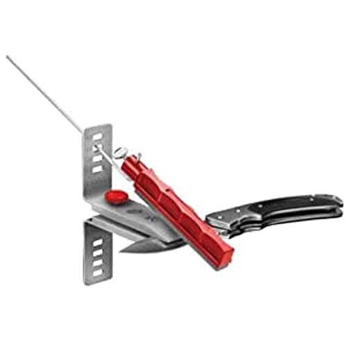 Standard Knife Sharpening System: 3-Stone Ceramic Knife Sharpener Kit with Honing Oil - LKC03