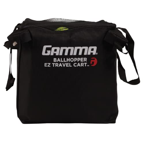 GAMMA Sports EZ Travel Cart Pro, Ball Hopper with Premi