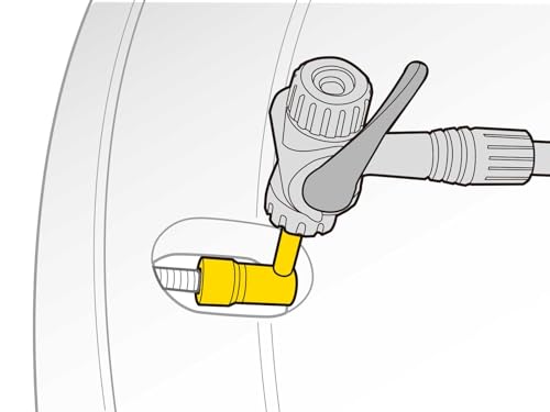 Topeak Pressure Rite Presta Valve Adapter 3.9 x 2.3 x 1