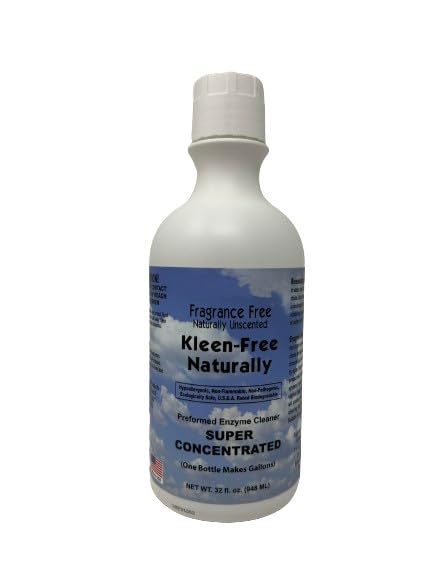 Preformed Enzyme Cleaner (Unscented, 32-Ounce Concentrate)