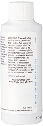 Seachem Garlic Guard Fischfutter, 100 mL / 3.4 fl. oz