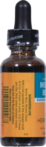 Herb Pharm Certified Organic Mullein Blend Liquid Extra