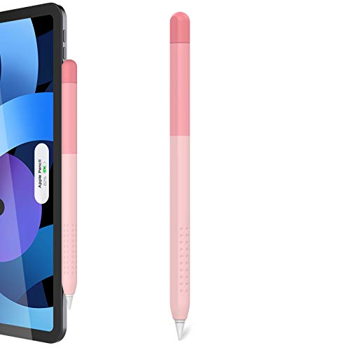 Pencil Case Compatible with Apple Pencil Pro and Apple Pencil 2nd Generation Case, Gradient Color Case Sleeve Silicone Cover Accessories for Apple Pencil