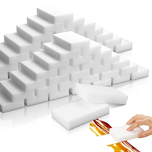 50 Pack Melamine Sponge, Magic Sponge Eraser, Durable M