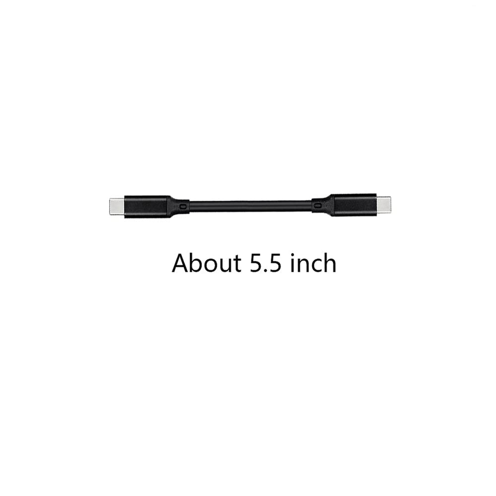 TAIBEYOR Short USB C to USB C Data Cable, (About 5.5 In