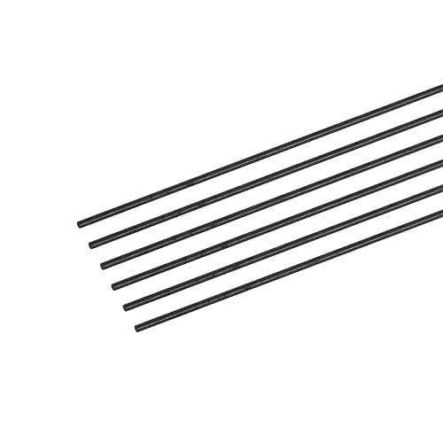 MECCANIXITY Carbon Fiber Rod, 0.5mm x 100mm for RC Plan