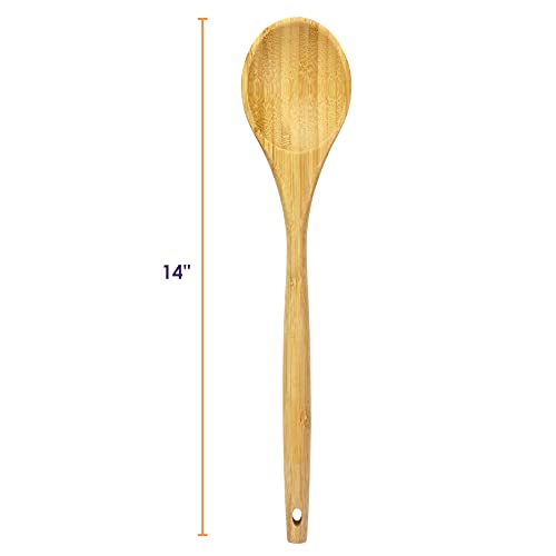 Mixing Spoon Bamboo Cooking Utensil