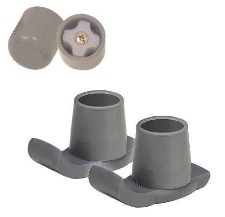 Walkers Heavy Duty Folding Deluxe 2 Button Front 5 Wheels By Healthline Trading