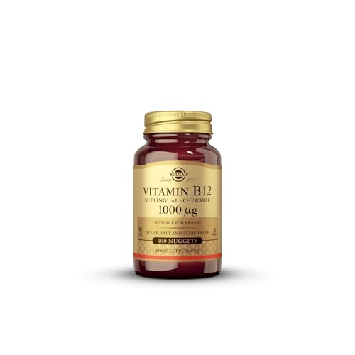 Solgar Vitamin B12 1000 mcg, 100 Nuggets - Energy Produ