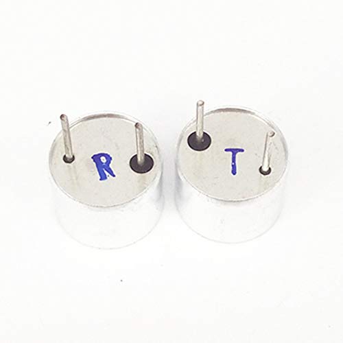 HiLetgo 20pcs TCT40-16R/T 16mm Split Ultrasonic Sensor Ultrasonic Transceiver Probe 10 Transmitters + 10 Receivers T+R Ultrasonic Sensor Set