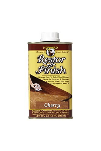 HOWARD RF8 Products Restor-A-Finish, 8 oz, Cherry, 8 Fl