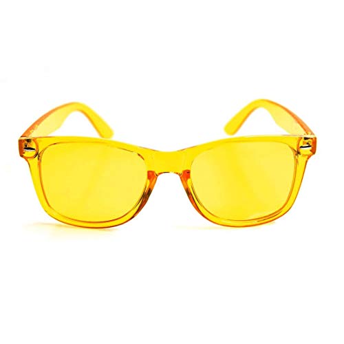 GloFX Yellow Color Therapy Glasses Chakra Glasses Relax