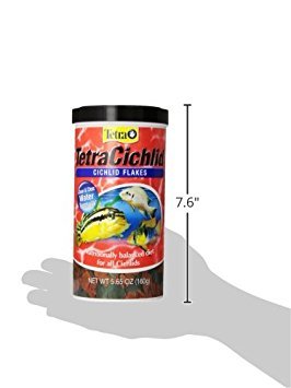 Cichlid Cichlid Flakes, Fish Food, Clear Water Advanced Formula, 5.65 Ounces