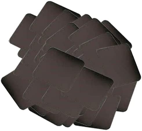 Grab Pack of 100 Tabs Pcs Anti-Tarnish Tabs 1 x 1 inch Non-Abrasive Perfect for Jewelry Storage, Black