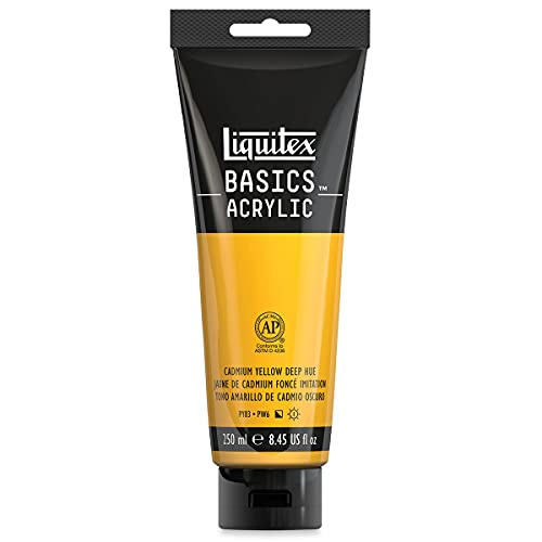 Liquitex BASICS Acrylic Paint, 250ml (8.5-oz) Tube, Cad