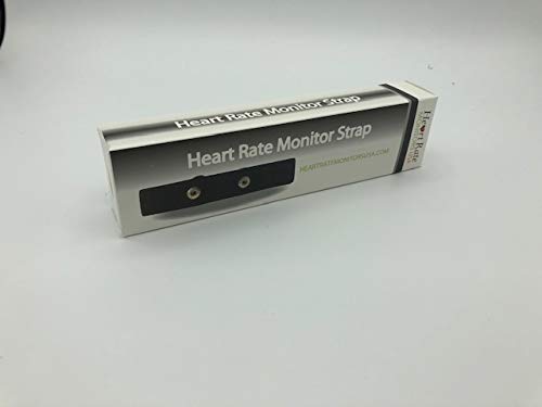 Heart Rate Monitor USA Replacement Soft Transmitter Strap (works with Polar H1, H7, H9, H10 and Polar Wearlink Models &amp; Garmin Dual) Size Med/XXL