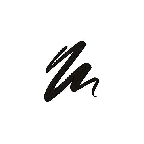 , H2O Proof Eyeliner Pen, Long Lasting, Smooth, Bold, Liquid Formula, Enhances, Defines, Creates Thin or Thick Lines, Jet Black, Felt Tip Applicator, 0.02 Fl Oz