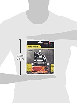 000877 Keeper 5s Black Chrome Disc Lock, one Size