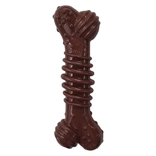 Textured Dental Bone Power Chew Toy for Dogs, Dog Toys for Aggressive Chewers, Flavor Medley Flavor, Medium - Up to 35 lbs, 1 Count