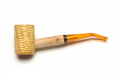 - Legend Corn Cob Tobacco Pipe - 5th Avenue, Bent Bit