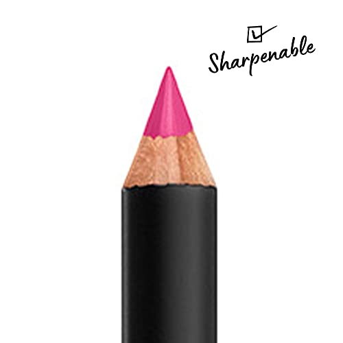 Suede Matte Lip Liner, Vegan Formula - Pink Lust (Hot Pink)