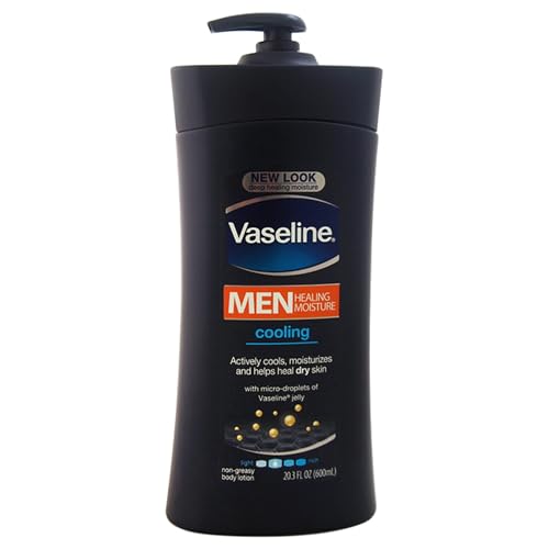 Men Healing Moisture Body Lotion, Cooling, 20.3 oz
