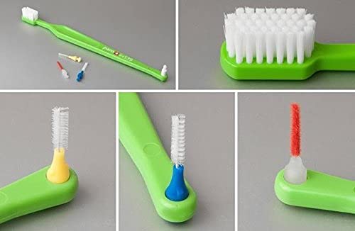 Paro S39 Soft 5-Row Toothbrush with Interspace Brush F 