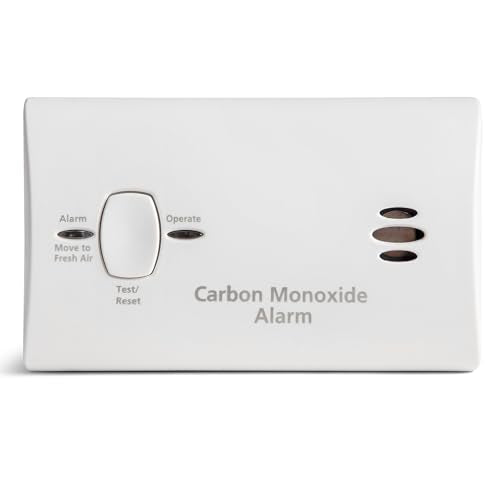Kidde Carbon Monoxide Detector, Battery Powered CO Alarm with LEDs, Test-Reset Button, Low Battery Indicator, Portable, 6 Pack
