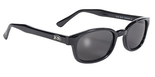 Original KD&#39;s Biker Sunglasses (Black Frame/Smoke Lens)