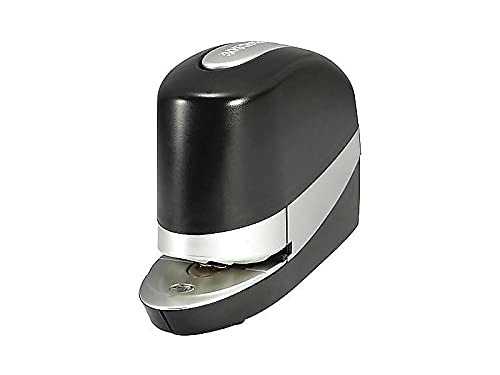Office Impulse 20 Sheet Executive Electric Stapler - Heavy Duty, No-Jam, (20SUITE-BLK), Black/Silver