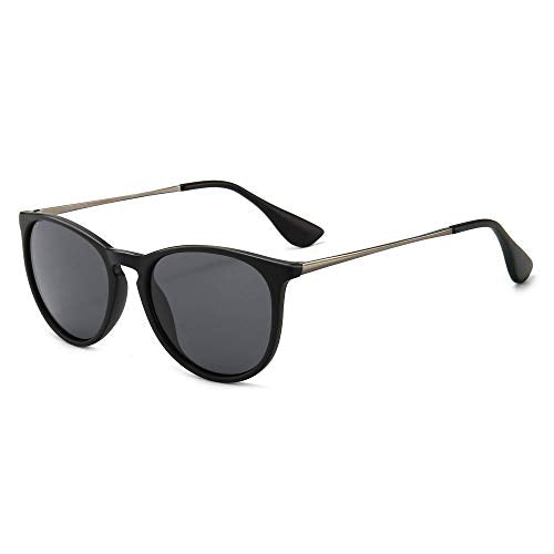 SUNGAIT Vintage Round Sunglasses for Women Men Classic 