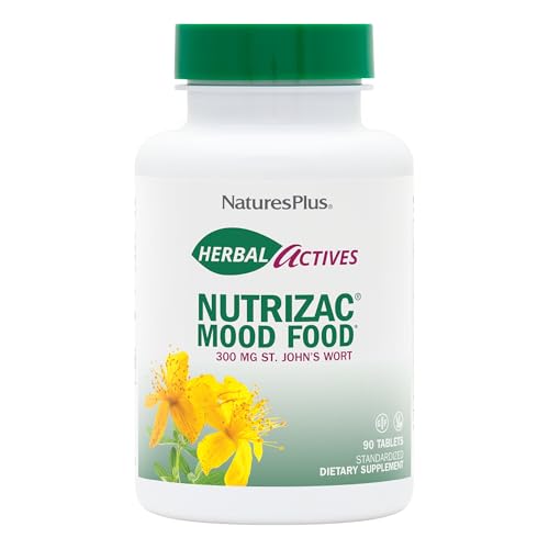 Natures Plus Herbal Actives NutriZAC Mood Food - 300 mg
