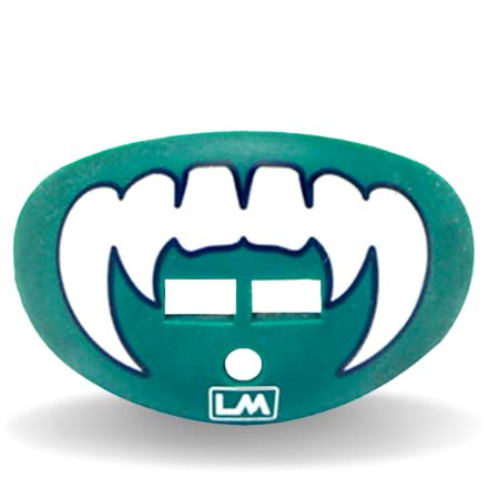 LOUD MOUTH Vampire Teeth Dark Green SPARTAN Pacifier Lip Protector Mouthguard