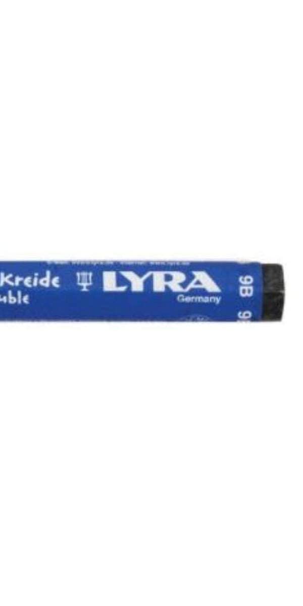 Graphite Crayon, Water-Soluble, 9B Hardness, Black, 1-Pack (5630109)