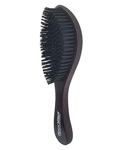 Black Ice Magic Wave 9.25&#39; Curved Wave Brush Hard Premium Boar by Black Ice