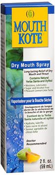 Mouth Kote Oral Moisturizer with Yerba Santa Dry Mouth 