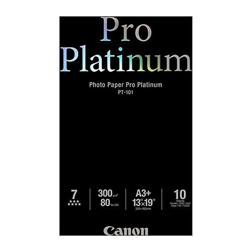 2768B018 Photo Paper Pro Platinum, 13 x 19 Inches, 10 Sheets