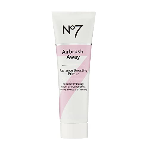 Airbrush Away Radiance Boosting Foundation Primer - Illuminating Glow Primer for Seamless Makeup Application - Leaves Skin Dewy, Smooth & Radiant - Extends Makeup Wear (30ml)