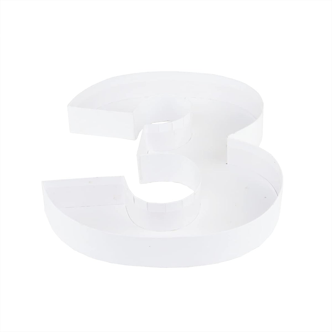 WENPACK 12 Cardboard Carton Number Shaped Tray for Char
