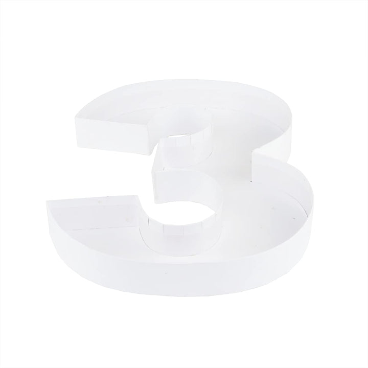 WENPACK 12 Cardboard Carton Number Shaped Tray for Char
