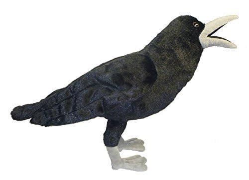 Adore 18 Standing Shadow The Raven Crow Bird Plush Stuffed Animal Toy