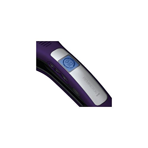 Remington S8001G Wet 2 Straight Wide Plate Wet/Dry Ceramic Hair Straightening Iron with Tourmaline, 2-inch, Purple