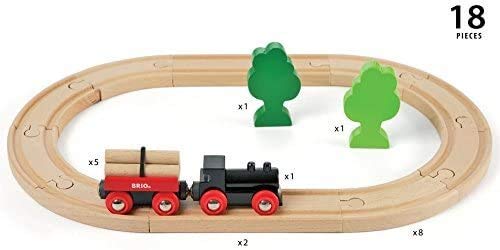 BRIO World - 33042 Little Forest Train Set - Premium 18