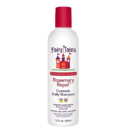 Rosemary Repel Daily Kids Shampoo– Kids Like the Smell, Lice Do Not, 12 fl oz. (Pack of 1)