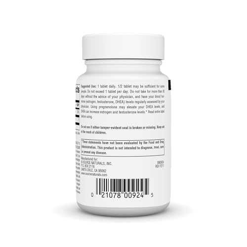 Source Naturals Pregnenolone* 50mg - 60 Tablets