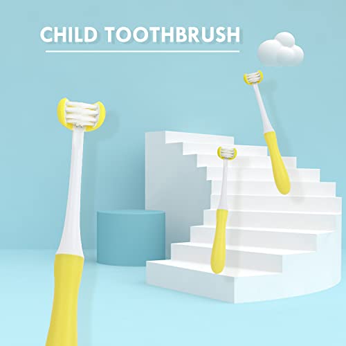 Zymon Toothbrush for Toddler Oral Care-Triple-Angle Too